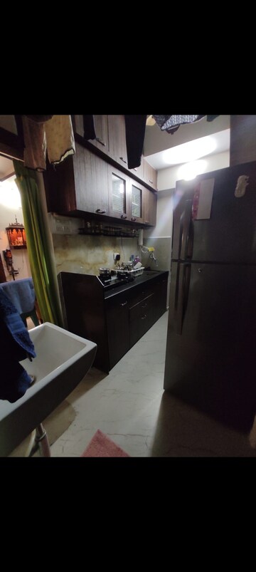 Kitchen in 1 BHK Apartment at Unicorn Global Arena, Naigaon East – for Sale