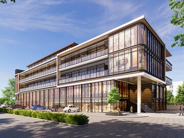  Shop – Exterior View View at Signature Global Signum 93, Sector 93 - for Sale