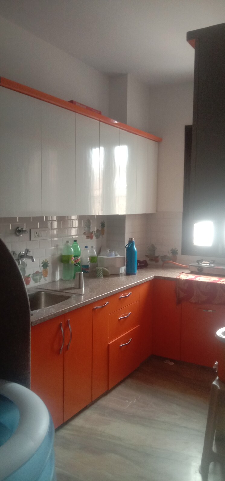 Kitchen, new panchvati colony 2 Bedroom 600 Sq.Ft. Builder Floor In New Panchvati Colony Ghaziabad 7197527