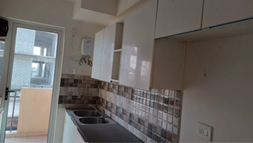 Kitchen in 3 BHK Apartment at Sushma Valencia, Nagla Road – for Sale