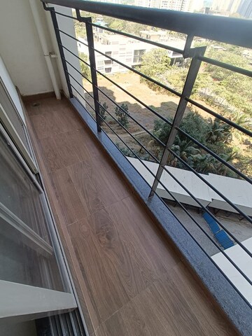 Balcony in 2.5 BHK Apartment at Runwal Eirene, Balkum Pada – for Sale