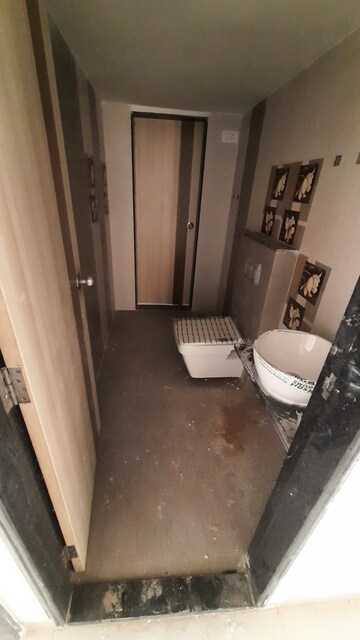 Bathroom in 2 BHK Apartment at Jangid Galaxy, Ghodbunder Road – for Sale