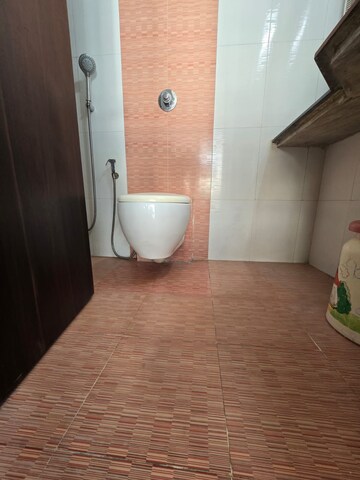 Bathroom in 3 BHK Apartment at Seawoods – for Rent