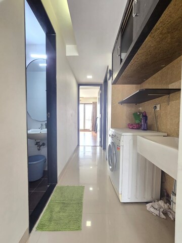 Building Lobby in 3 BHK Apartment at Seawoods – for Rent