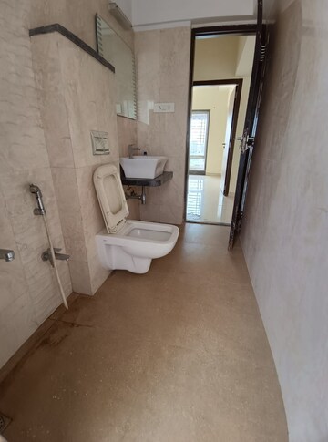 Bathroom in 3 BHK Apartment at Seawoods – for Rent