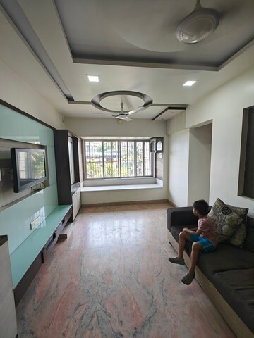 Living Room in 2 BHK Apartment at Sneh CHS, Nerul – for Sale