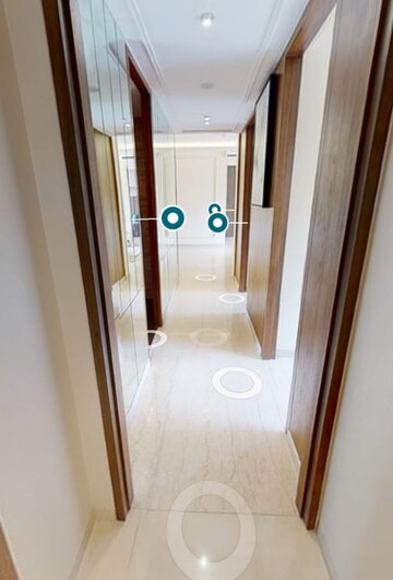 Building Lobby in 4 BHK Apartment at Lodha Woods, Kandivali East – for Sale
