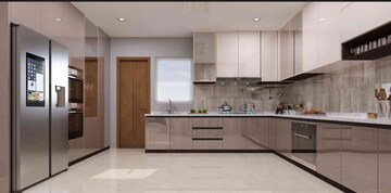 Kitchen in 3 BHK Apartment at Rajapushpa Infina, Manchirevula – for Sale