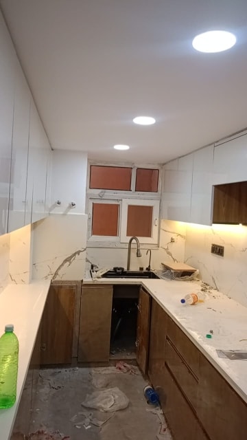 Kitchen in 2 BHK Apartment at Dwarka – for Sale