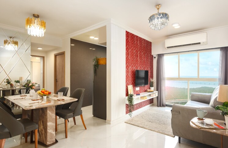 Living Room, labdhi-seabreeze 1 Bedroom 369 Sq.Ft. Apartment In Wadala Mumbai 7199642