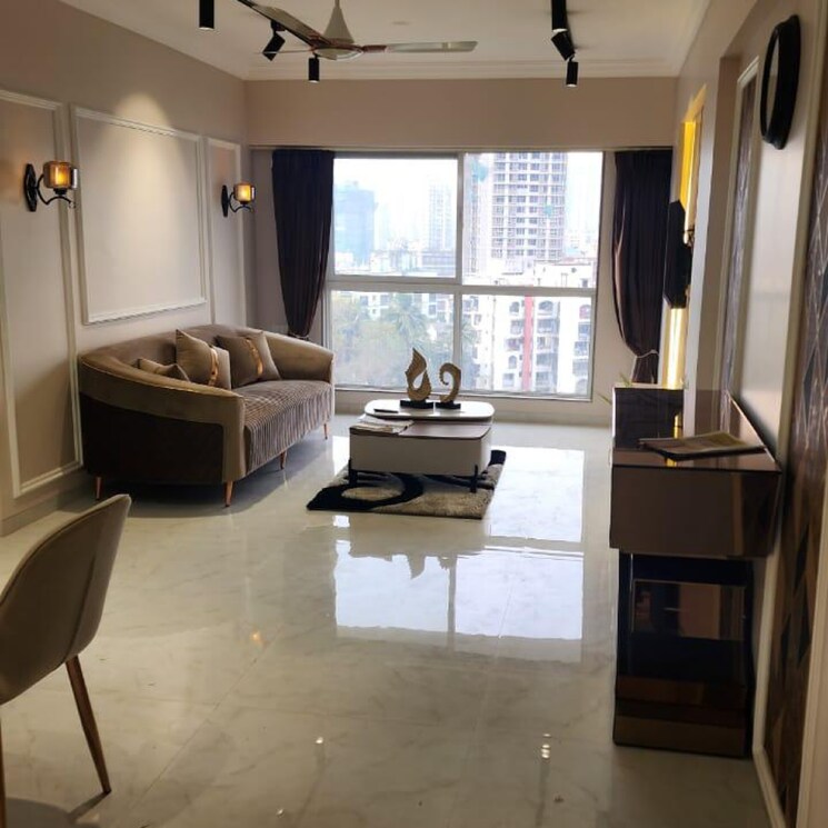 Living Room, vision-heights 2 Bedroom 812 Sq.Ft. Apartment In Khan Estate Mumbai 7199832