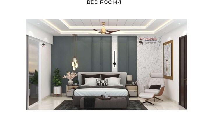 Living Room, sector 85 4 Bedroom 300 Sq.Ft. Builder Floor In Sector 85 Faridabad 7199853