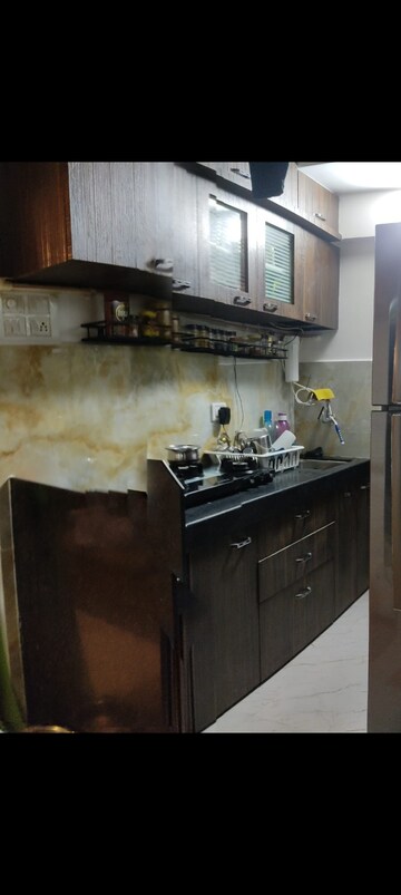 Kitchen in 1 BHK Apartment at Unicorn Global Arena, Naigaon East – for Sale