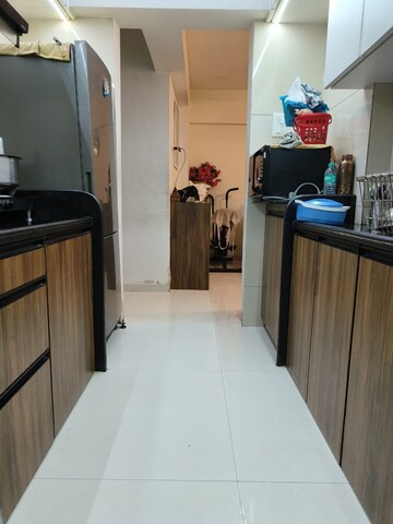 Kitchen in 2 BHK Apartment at Shanti Gardens , Mira Road – for Sale