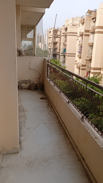 Balcony in 3 BHK Apartment at Sam India Palm Grove Apartments, Sector 50 – for Sale