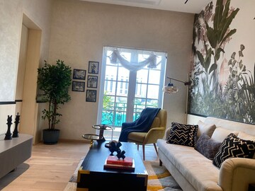 Living Room in 4 BHK Villa at Lodha Upper Thane, Anjur – for Sale