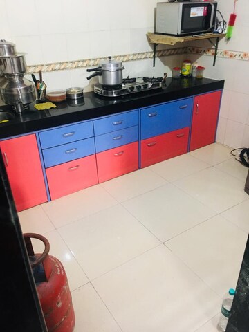 Kitchen in 1 BHK Apartment at Lambodhar Park, Kalwa – for Sale