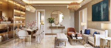 Living Room in 3.5 BHK Apartment at M3M Capital, Sector 113 – for Sale