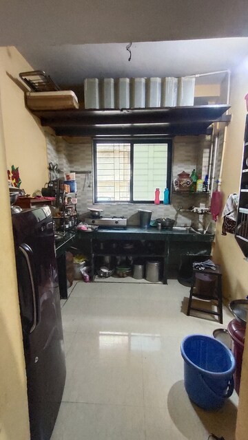 Kitchen in 1 BHK Apartment at Hari Om Valley, Titwala – for Sale