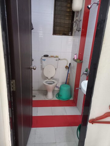 Bathroom in 1 BHK Apartment at Shree Rajal Garden, Kopar Khairane – for Sale
