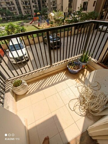 Balcony in 2.5 BHK Apartment at SVP Gulmohur Greens, Mohan Nagar – for Sale