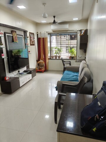 Living Room in 1 BHK Apartment at Priyadarshani CHS, Prabhadevi – for Sale