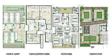 Master Plan in 3.5 BHK Apartment at Smart World Gems, Sector 89 – for Sale