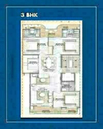 Floor Plan in 3.5 BHK Builder Floor at Smart World Gems, Sector 89 – for Sale