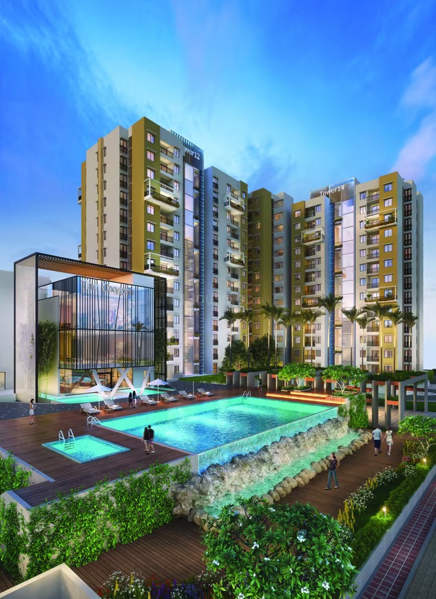 2 BHK Apartment For Resale in Puravankara Purva Zenium Hosahalli Bangalore  7207933