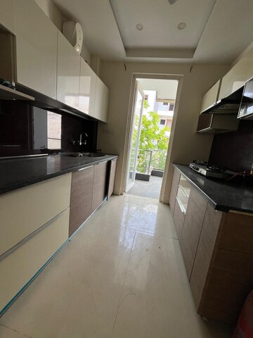 Kitchen in 3 BHK Builder Floor at Mahavir Enclave – for Sale