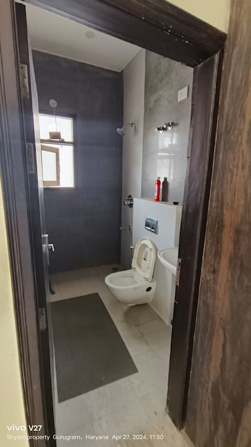 Bathroom in 3 BHK Apartment at Kavesar – for Sale