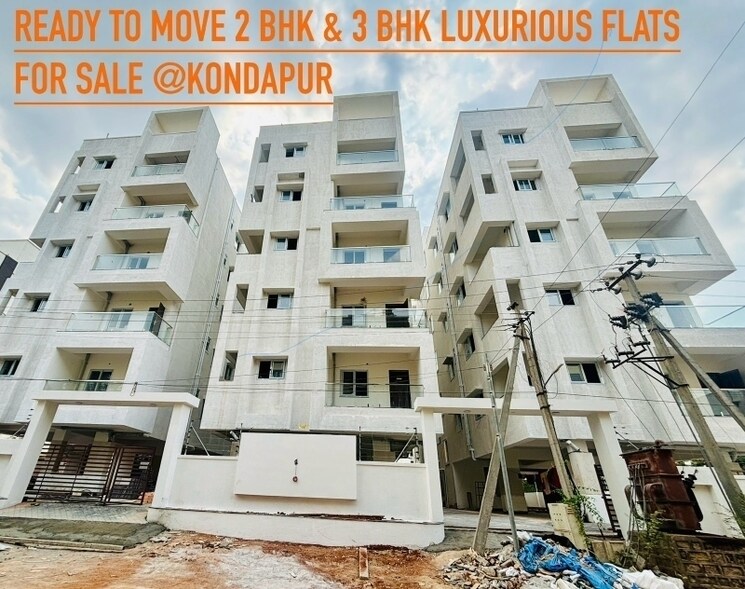 Exterior View, kondapur 2 Bedroom 1340 Sq.Ft. Apartment In Kondapur Hyderabad 7208398