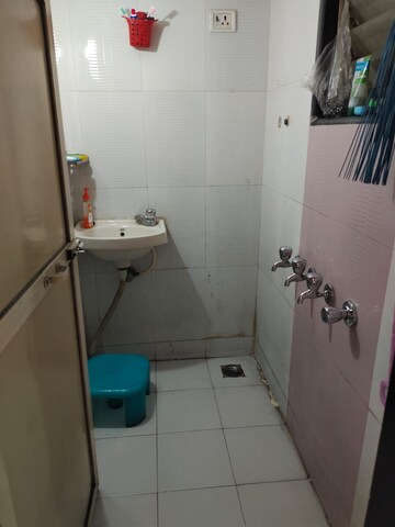 Bathroom in 1 RK Apartment at New Mhada Complex, Mira Road – for Sale