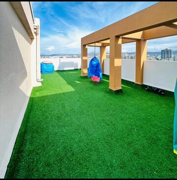 Terrace in 3 BHK Penthouse at Kanifnath Archana Paradise, Mohammadwadi – for Sale