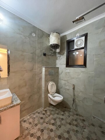 Bathroom in 3 BHK Builder Floor at Saket – for Sale