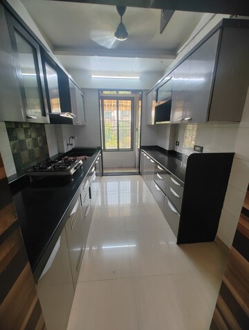 Kitchen in 3 BHK Apartment at Madhav Sankalp, Kalyan West – for Sale