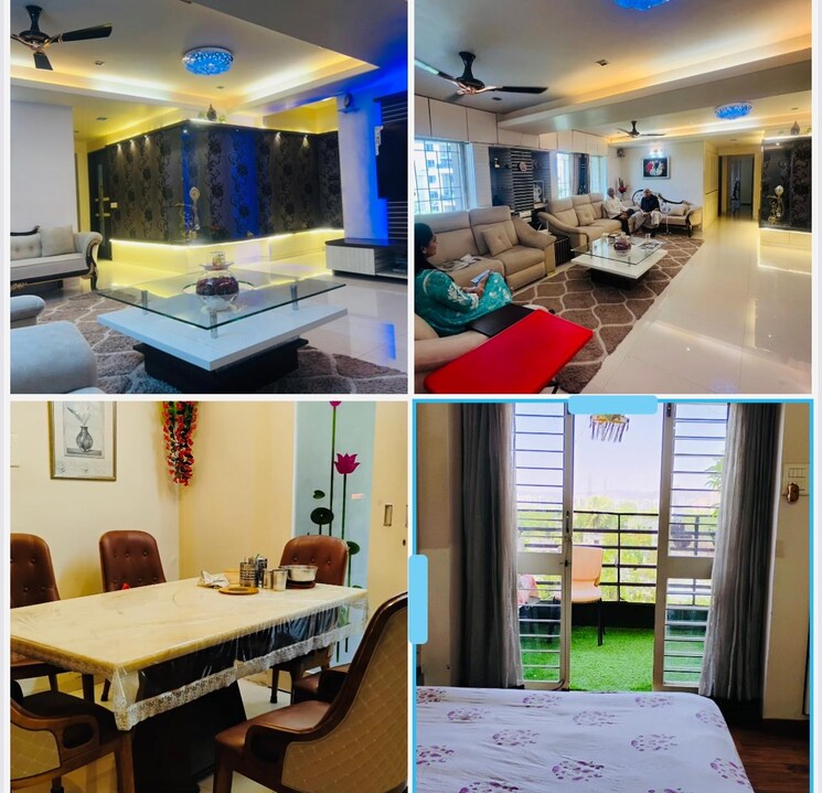 Master Bedroom, bhujbal-shivranjan-towers 4 Bedroom 2200 Sq.Ft. Apartment In Pashan Pune 7209176