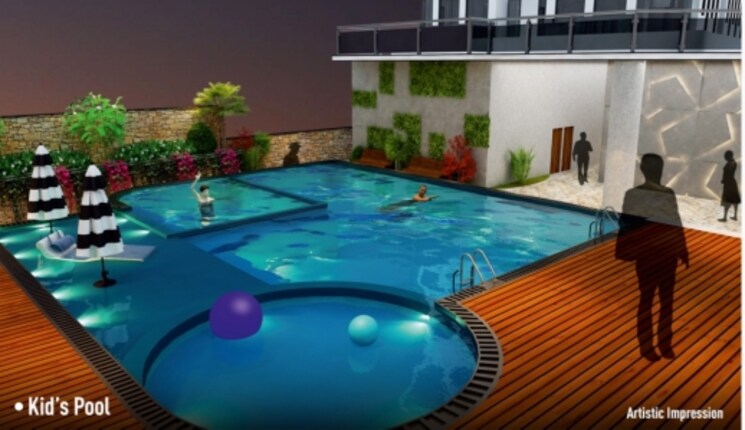 Swimming Pool, dimples-73-east 2 Bedroom 818 Sq.Ft. Apartment In Kandivali West Mumbai 7209385