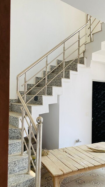 Staircase in 3 BHK Independent House at Jankipuram Extension – for Sale