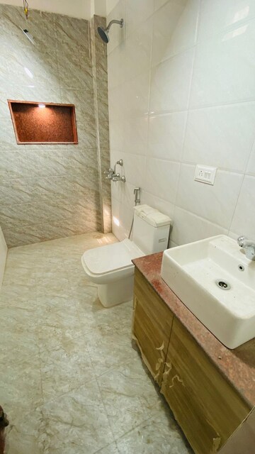 Bathroom in 3 BHK Independent House at Jankipuram Extension – for Sale