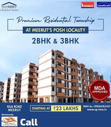 3 BHK Apartment – Exterior View View at Insprosper New Saket, Abdullapur - for Sale