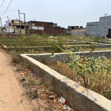 Balcony in  Plot at Bhopani Village – for Sale