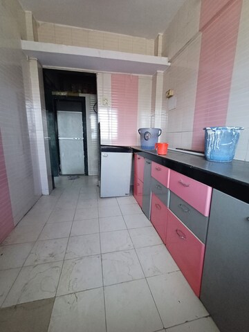 Kitchen in 1 BHK Apartment at Parsik Nagar – for Sale