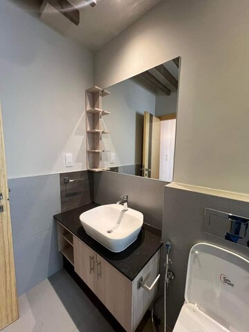 Bathroom in 3 BHK Apartment at Godrej Meridien, Sector 106 – for Sale
