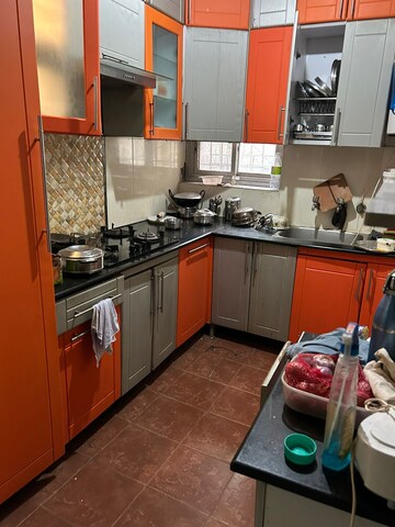 Kitchen in 3 BHK Apartment at Kailash Heights Kalwa, Kalwa – for Sale