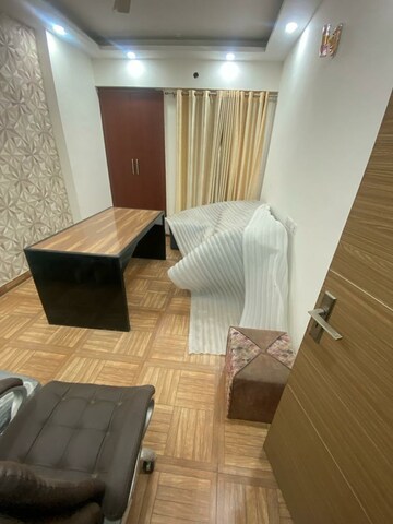 Bedroom in 4 BHK Apartment at Saya Gold Avenue, Vaibhav Khand – for Sale