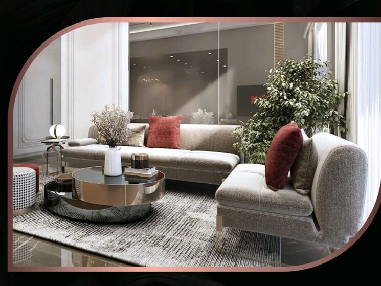 Living Room, tharwani-majestic-towers 3 Bedroom 1053 Sq.Ft. Apartment In Kalyan West Thane 7215105