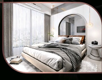 Bedroom in 3 BHK Apartment at Tharwani Majestic Towers, Kalyan West – for Sale