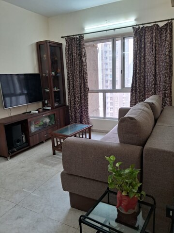 Living Room in 2 BHK Apartment at Lodha Amara, Kolshet Road – for Sale