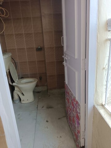 Bathroom in 1 BHK Builder Floor at Lajpat Nagar – for Rent